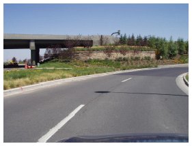 Roadway with Green Infrastructure